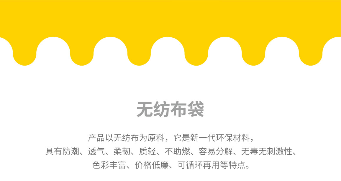 西藏无纺布袋常用类型